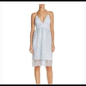 Revolve Bardot Versailles Lace Dress